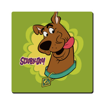 Scooby Doo, Τετράγωνο μαγνητάκι ξύλινο 6x6cm