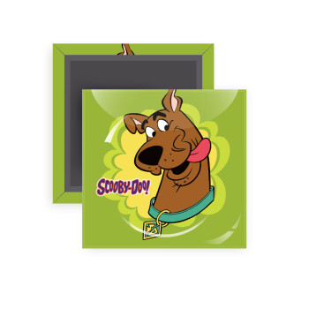 Scooby Doo, Μαγνητάκι ψυγείου τετράγωνο διάστασης 5x5cm