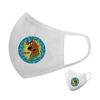 Scooby Doo, Μάσκα υφασμάτινη υψηλής άνεσης παιδική (Δώρο πλαστική θήκη)
