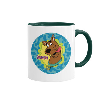 Scooby Doo, Mug colored green, ceramic, 330ml