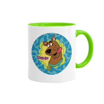 Scooby Doo, Mug colored light green, ceramic, 330ml