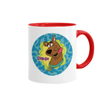 Scooby Doo, Mug colored red, ceramic, 330ml
