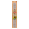 Πασχαλινή Λαμπάδα με ξύλινο μπρελόκ & κερί αρωματικό πλακέ (30cm) (ΓΚΡΙ)