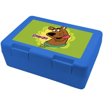 Scooby Doo, Children's cookie container BLUE 185x128x65mm (BPA free plastic)