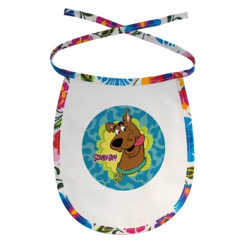 Scooby Doo, Σαλιάρα μωρού αλέκιαστη με κορδόνι Χρωματιστή