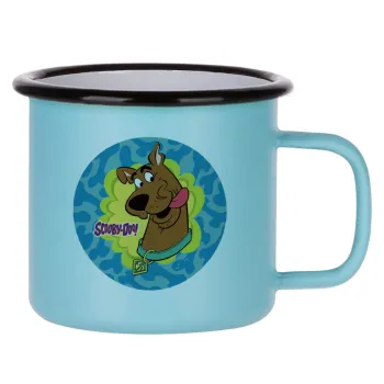 Scooby Doo, Κούπα Μεταλλική εμαγιέ ΜΑΤ σιέλ 360ml