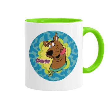 Scooby Doo, Κούπα χρωματιστή βεραμάν, κεραμική, 330ml