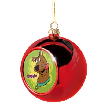 Scooby Doo, Christmas tree ball Red 8cm