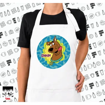 Scooby Doo, Ποδιά μακριά Σεφ ολόσωμη με τσέπες white (ΕΝΗΛΙΚΩΝ)