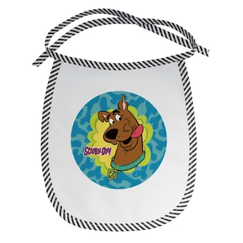 Scooby Doo, Σαλιάρα μωρού αλέκιαστη με κορδόνι Μαύρη