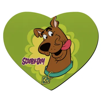 Scooby Doo, Mousepad heart 23x20cm