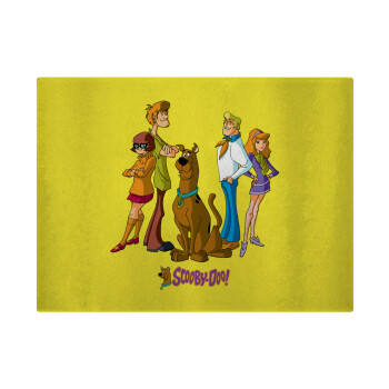 Scooby Doo Characters, Επιφάνεια κοπής γυάλινη (38x28cm)