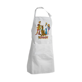 Scooby Doo Characters, Adult Chef Apron (with sliders and 2 pockets)
