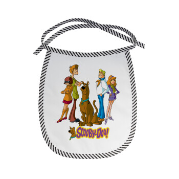 Scooby Doo Characters, Σαλιάρα μωρού αλέκιαστη με κορδόνι Μαύρη