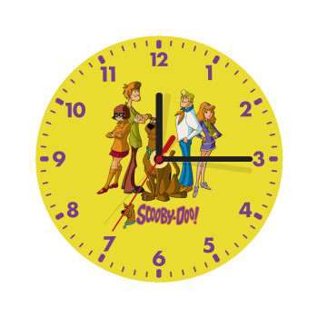 Scooby Doo Characters, Ρολόι τοίχου ξύλινο (20cm)