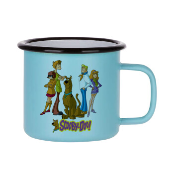 Scooby Doo Characters, Κούπα Μεταλλική εμαγιέ ΜΑΤ σιέλ 360ml