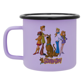 Scooby Doo Characters, Κούπα Μεταλλική εμαγιέ ΜΑΤ Light Pastel Purple 360ml