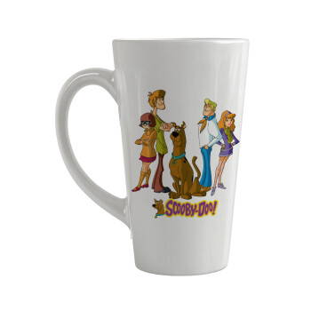 Scooby Doo Characters, Κούπα κωνική Latte Μεγάλη, κεραμική, 450ml
