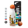 Bascetball Metal mug thermos, double wall, 550ml