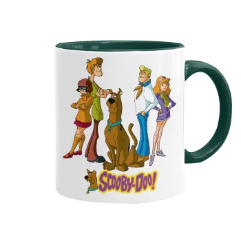 Scooby Doo Characters, Mug colored green, ceramic, 330ml