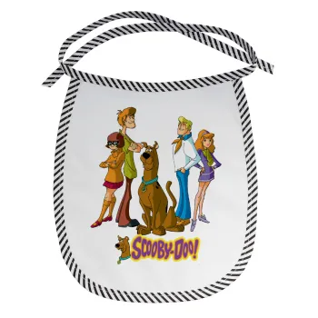 Scooby Doo Characters, Σαλιάρα μωρού αλέκιαστη με κορδόνι Μαύρη