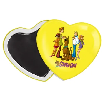 Scooby Doo Characters, Μαγνητάκι καρδιά (57x52mm)