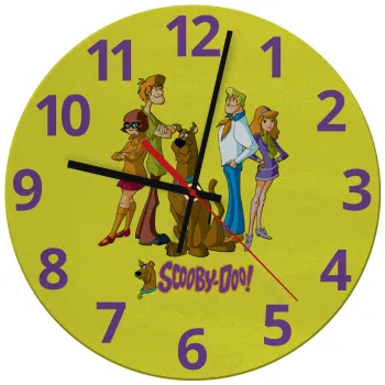 Scooby Doo Characters, Ρολόι τοίχου γυάλινο (30cm)