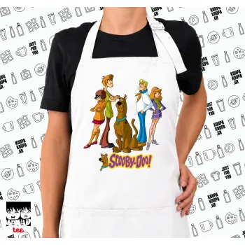 Scooby Doo Characters, Ποδιά μακριά Σεφ ολόσωμη με τσέπες white (ΕΝΗΛΙΚΩΝ)