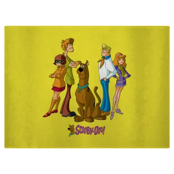 Scooby Doo Characters, Επιφάνεια κοπής γυάλινη (38x28cm)