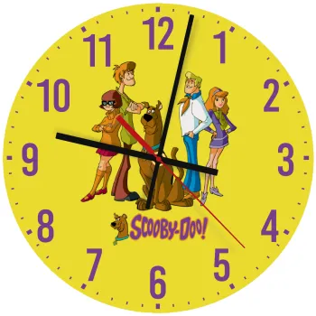 Scooby Doo Characters, Ρολόι τοίχου ξύλινο (30cm)