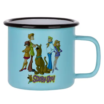 Scooby Doo Characters, Κούπα Μεταλλική εμαγιέ ΜΑΤ σιέλ 360ml