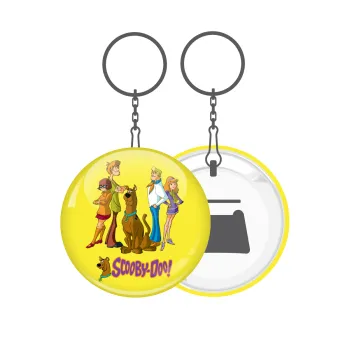 Scooby Doo Characters, Μπρελόκ μεταλλικό 5cm με ανοιχτήρι