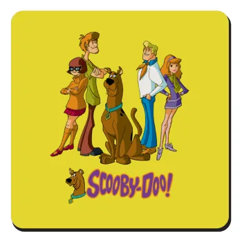 Scooby Doo Characters, Τετράγωνο μαγνητάκι ξύλινο 9x9cm