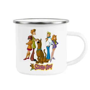 Scooby Doo Characters, Κούπα Μεταλλική εμαγιέ λευκη 360ml