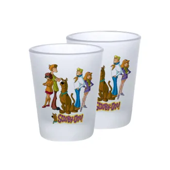 Scooby Doo Characters, Σφηνοπότηρα γυάλινα 45ml του πάγου (2 τεμάχια)