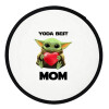 Yoda Best mom, Βεντάλια υφασμάτινη αναδιπλούμενη με θήκη (20cm)