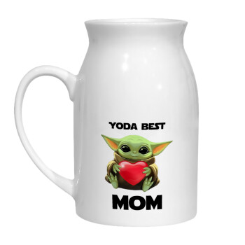 Yoda Best mom, Milk Jug (450ml) (1pcs)