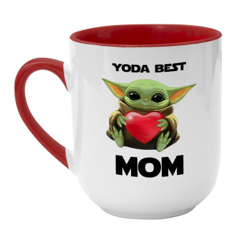 Yoda Best mom, Κούπα κεραμική tapered 260ml