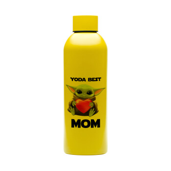Yoda Best mom, Μεταλλικό παγούρι νερού, 304 Stainless Steel 800ml