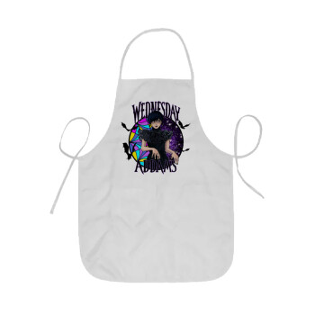 Wednesday Jenna Ortega, Ποδιά Σεφ ολόσωμη κοντή  Παιδική (44x62cm)