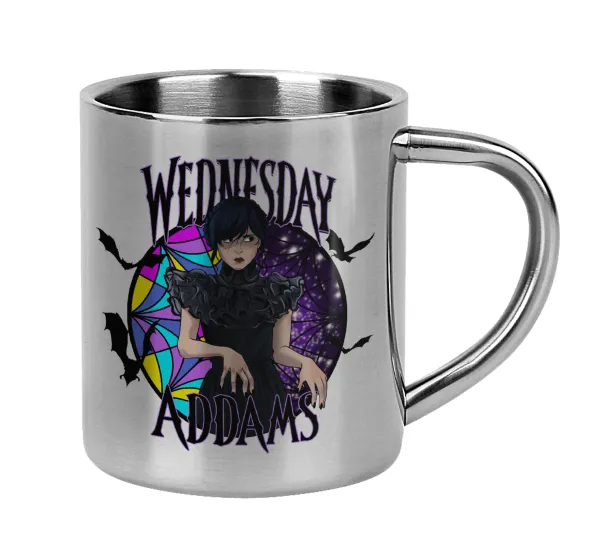 Wednesday Jenna Ortega — Mug Stainless steel double wall 300ml