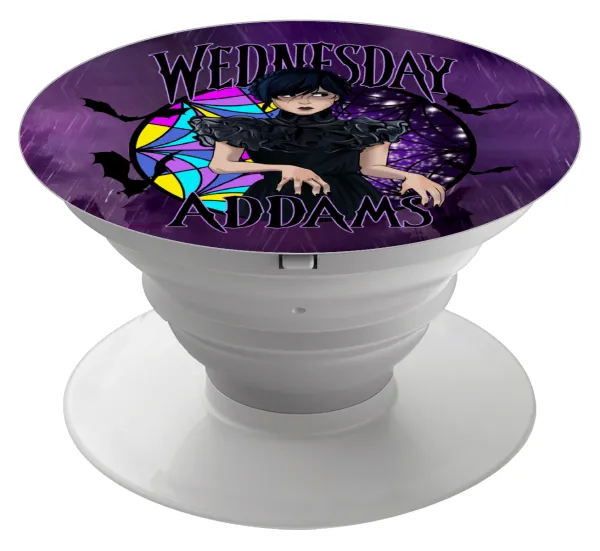 Wednesday Jenna Ortega — Phone Holders Stand  Λευκό Βάση Στήριξης Κινητού στο Χέρι