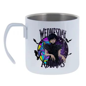 Wednesday Jenna Ortega — Κούπα Ανοξείδωτη διπλού τοιχώματος 400ml