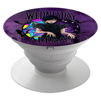 Wednesday Jenna Ortega, Phone Holders Stand  Λευκό Βάση Στήριξης Κινητού στο Χέρι