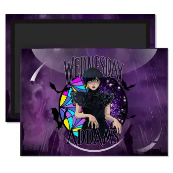 Wednesday Jenna Ortega, Ορθογώνιο μαγνητάκι ψυγείου διάστασης 9x6cm