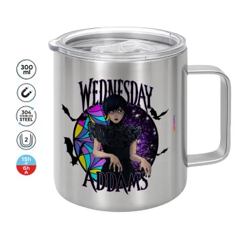 Wednesday Jenna Ortega, Mug Stainless steel double wall 300ml