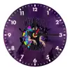 Wooden wall clock (20cm)