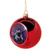 Christmas tree ball Red 8cm