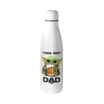 Yoda Best Dad, Μεταλλικό παγούρι Stainless steel, 700ml