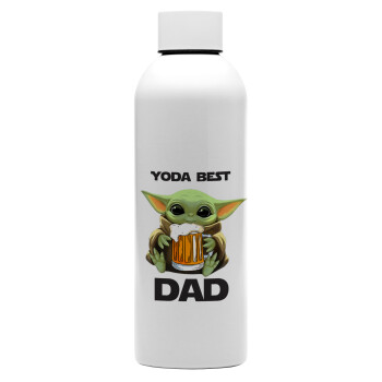 Yoda Best Dad, Μεταλλικό παγούρι νερού, 304 Stainless Steel 800ml